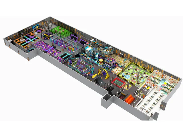 Happy And Professional Leap Trampoline Park For Family